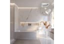 Schulte Badewanne Baia asymmetrisch Sanitäracryl Weiß Bild 1