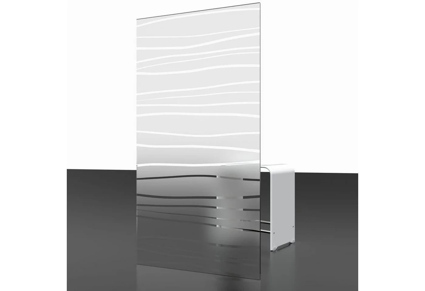 Schulte Walk-in-Dusche Alexa Style 2.0 Mistral Dekor Sicherheitsglas Chromoptik