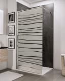 Schulte Walk-in-Dusche Alexa Style 2.0 Mistral Dekor Sicherheitsglas Chromoptik Bild 2
