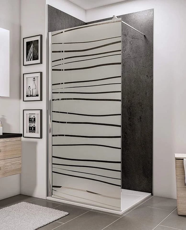 Schulte Walk-in-Dusche Alexa Style 2.0 Mistral Dekor Sicherheitsglas Chromoptik - Bild 2