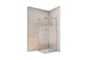 Schulte Eckdusche Corner 4 mm Sicherheitsglas Streifen Design Bild 2
