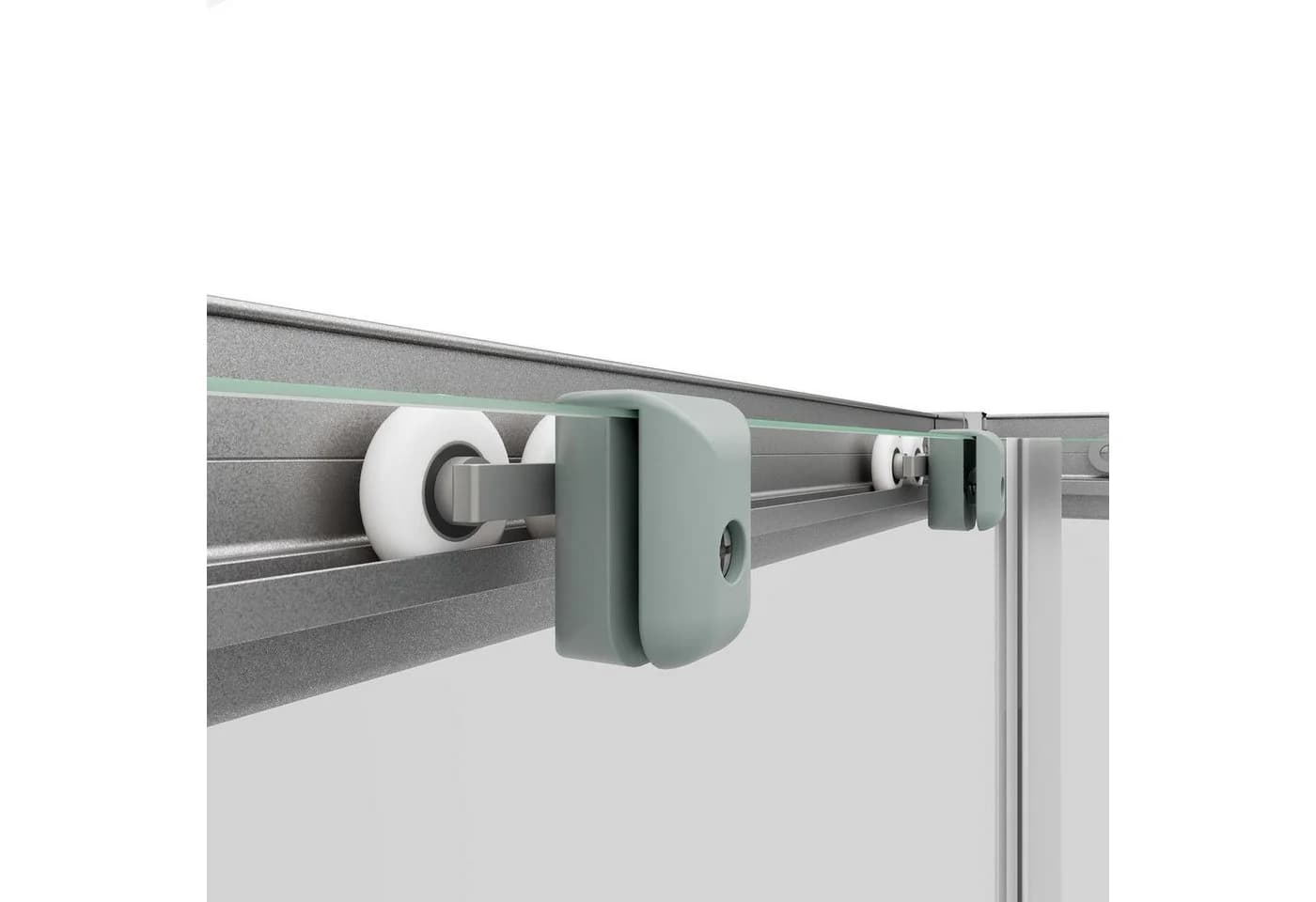 Schulte Eckdusche Corner 4 mm Sicherheitsglas Streifen Design - Bild 4