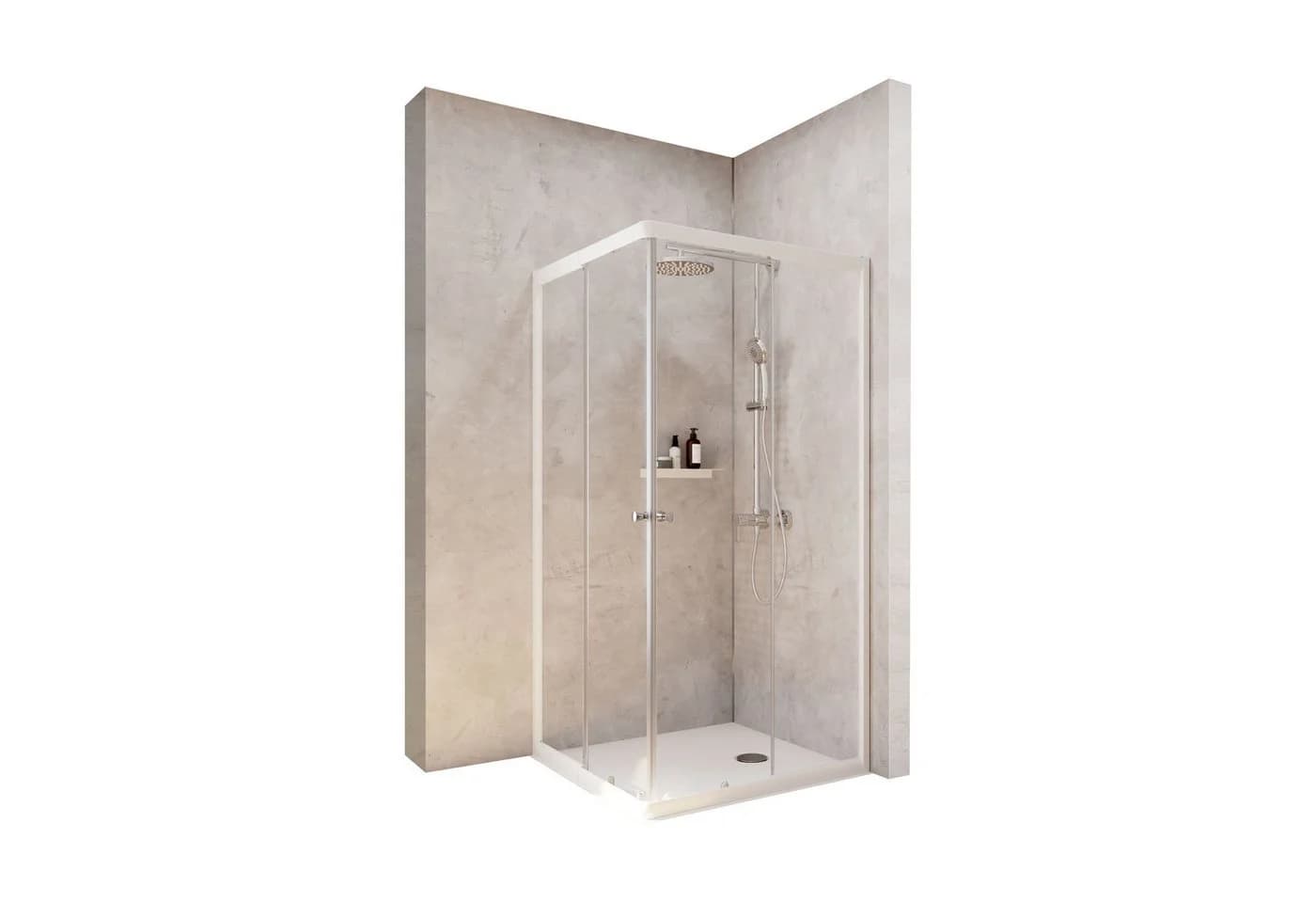 Schulte Eckdusche Corner mit Schiebetüren und 4mm Sicherheitsglas - Bild 2
