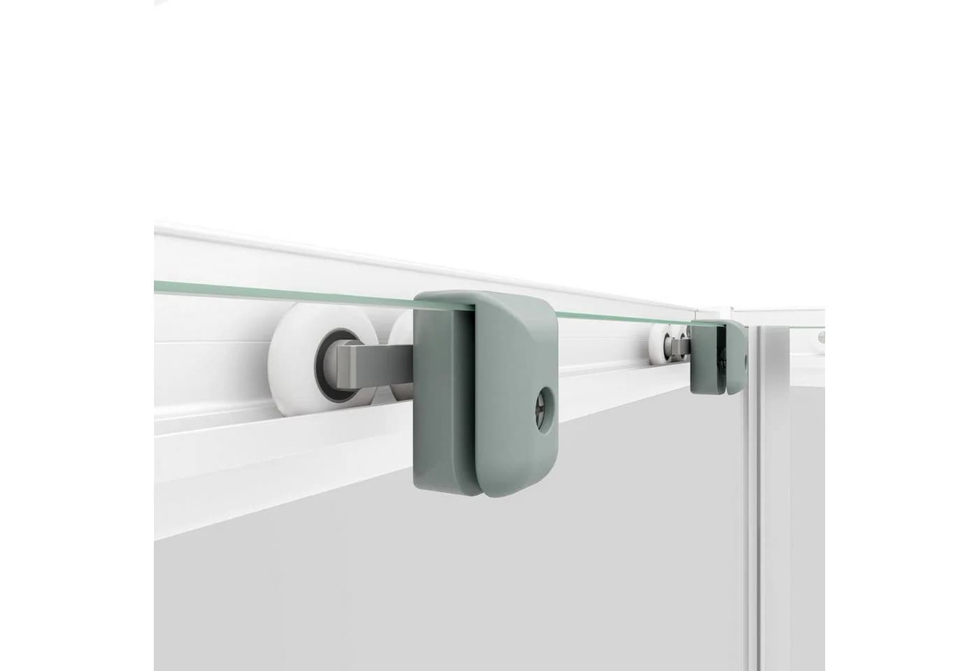 Schulte Eckdusche Corner 180 cm Alpinweiß Schiebetüren - Bild 4