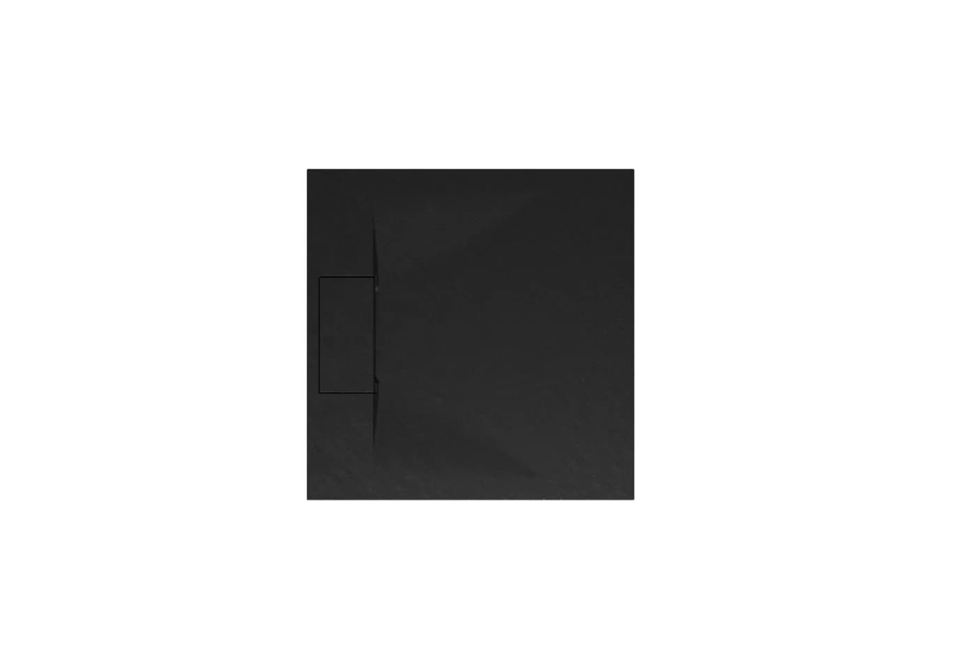 Schulte DWM-Tec Duschwanne 80x80 cm Anthrazit Mineralwerkstoff - Bild 2