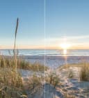 Schulte Duschrückwand Alu-Verbund Sonnenuntergang Düne DecoDesign Bild 1