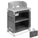 TECTAKE Campingküche Premium mit Aluminiumgestell und 2 Fächern Bild 1