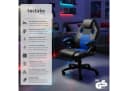 TECTAKE Gaming-Stuhl Bürostuhl Schwarz/Blau Mesh-Polsterung Bild 2