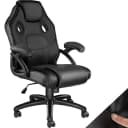 tectake Gaming-Stuhl Bürostuhl Schwarz Ergonomisch Mesh Bild 1