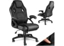 tectake Gaming-Stuhl Bürostuhl Schwarz Ergonomisch Mesh Bild 3