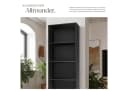 tectake Bücherregal Lexi Schwarz MDF 60x30x190 cm Bild 5