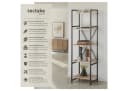 tectake Bücherregal Manchester Industrial Holz Stahl 5 Ebenen Bild 2