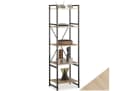 tectake Bücherregal Manchester Industrial Holz Stahl 5 Ebenen Bild 3