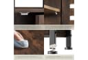 tectake® Beistellschrank Industrial Style 2 Ablagen Stauraum Magnettür Einlegeboden Bild 5