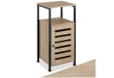 tectake® Beistellschrank Industrial Style 2 Ablagen Stauraum Bild 3