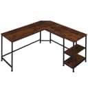 TecTake Schreibtisch Industrial Style Seitenregal Bild 1