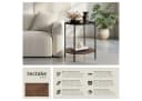 tectake Beistelltisch Couchtisch Sunderland 45,5 x 54,5 cm Industrial Style Bild 1