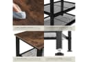 tectake Schuhregal Taunton Industrial Holz Dunkel Schwarz Bild 5