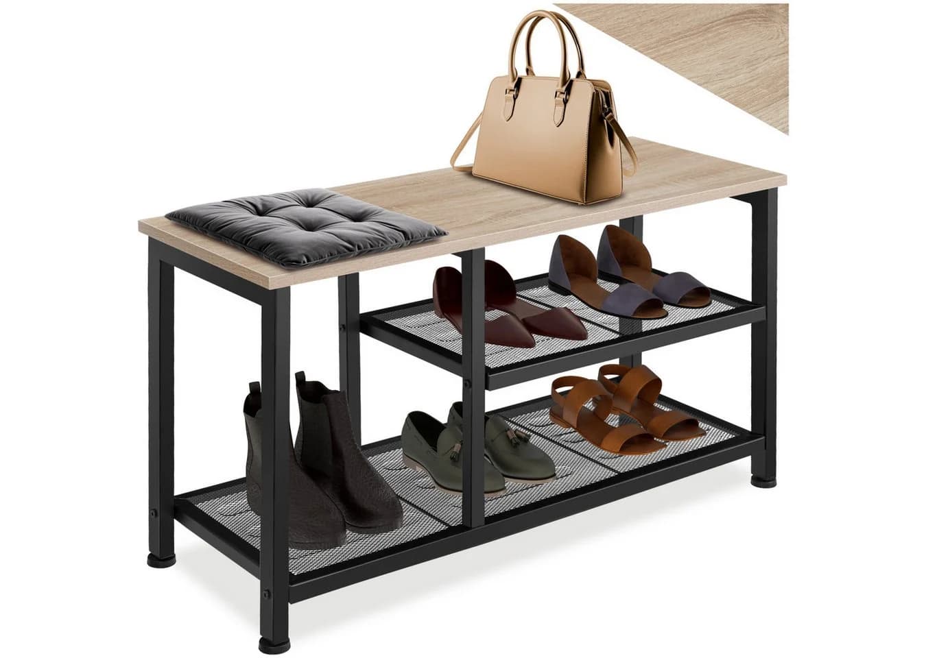 TecTake Schuhregal Industrial Style - Bild 2