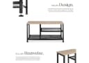 TecTake Schuhregal Industrial Style Bild 3
