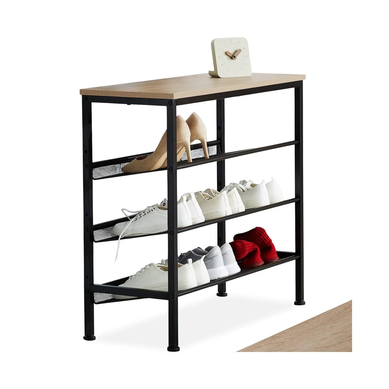 TecTake Schuhregal Industrial Style Ablage