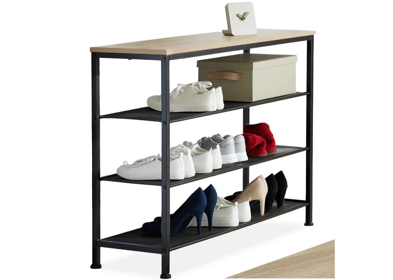 tectake Schuhregal Portsmouth Industrial Style - Bild 3