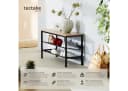 tectake Schuhregal Derry Industrial Style Bild 1