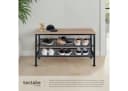 tectake Schuhregal Derry Industrial Style Bild 4