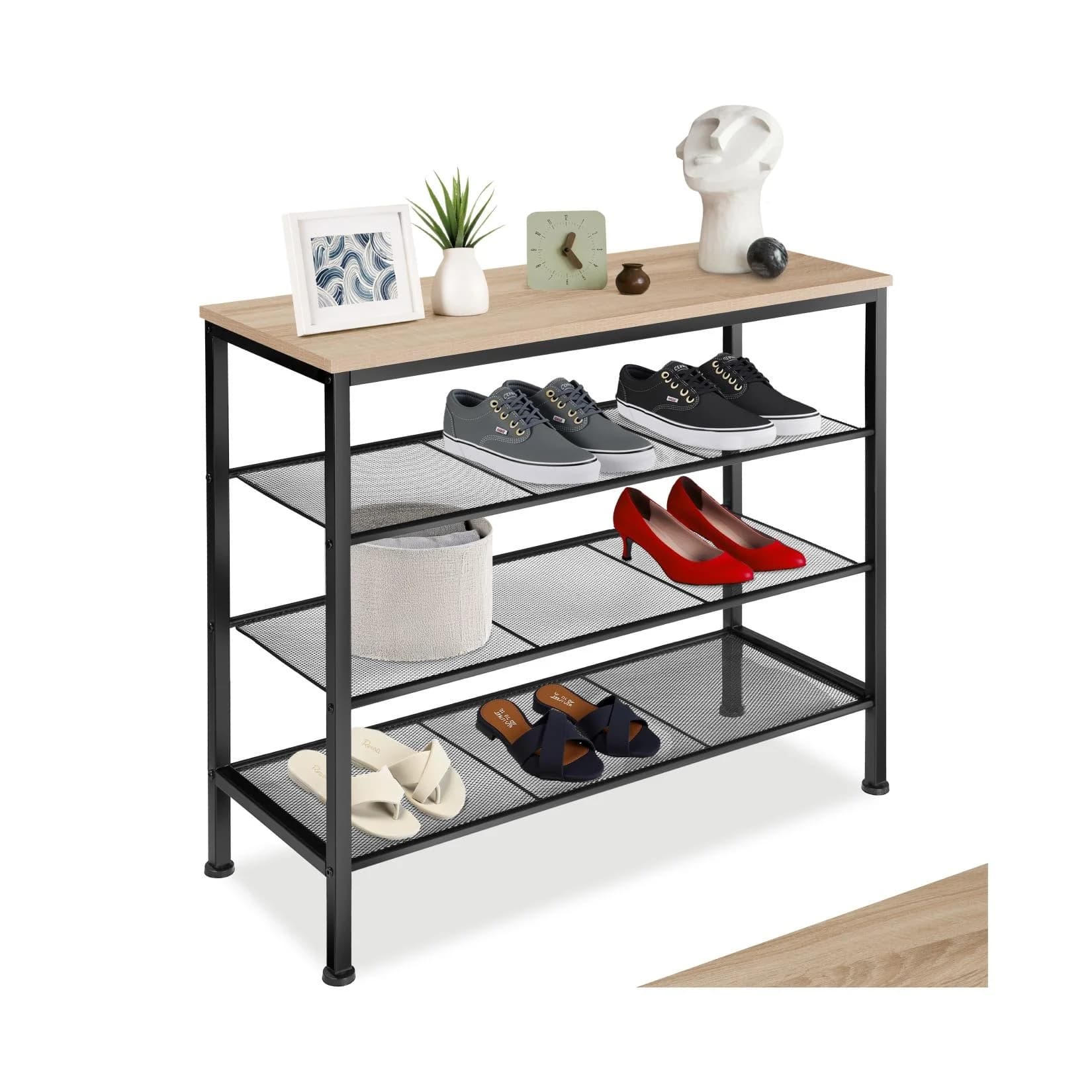 tectake Schuhregal Newport Industrial Style