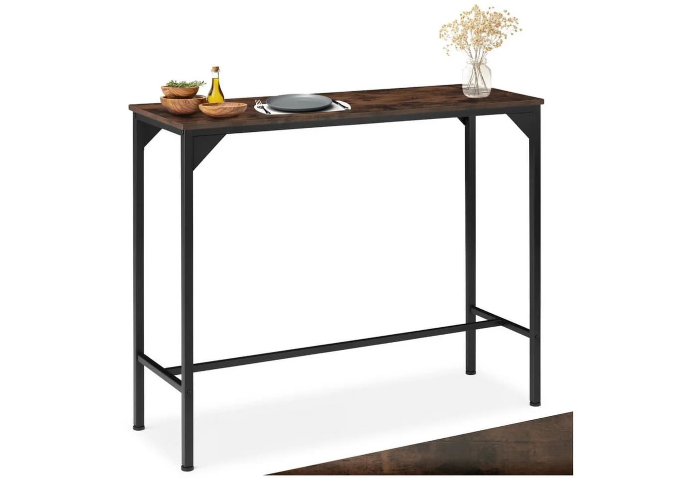 TecTake Bartisch Industrial Style Rechteckig - Bild 3