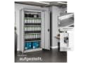 tectake Aktenschrank Blain Grau Stahl mit Schloss Bild 5