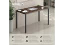 tectake Schreibtisch Vanport Industrial Holz Dunkel Bild 2