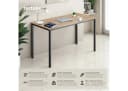 TECTAKE Schreibtisch Vanport Industrial Stil Holz Stahl Bild 1