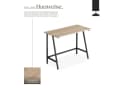 tectake Schreibtisch Newton 1-St. 1 tlg. Handlicher Schreibtisch in typischer Industrie-Optik Bild 3