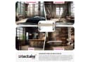 tectake Wandregal 2er Set Industrial Style Braun/Grau Bild 4