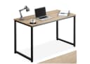 tectake Schreibtisch Flint Rustikaler Industrial Style Braun/Schwarz Bild 3