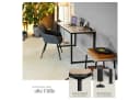 tectake Schreibtisch Flint Rustikaler Industrial Style Braun/Schwarz Bild 5