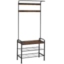 TECTAKE Garderobe Wichita mit Sitzbank und Kippschutz Bild 1