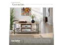 tectake Lowboard TV-Regal Industrial Style Bild 5