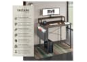 tectake Schreibtisch Everett 1-St. 1 tlg. Funktionaler Schreibtisch mit praktischer Ablage im Industrie-Look Bild 2