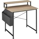 Tectake Schreibtisch Everett 1-St. 1 tlg. Funktionaler Schreibtisch mit praktischer Ablage im Industrie-Look Bild 1