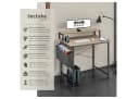 Tectake Schreibtisch Everett 1-St. 1 tlg. Funktionaler Schreibtisch mit praktischer Ablage im Industrie-Look Bild 2