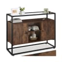 tectake Sideboard Oldham Industrial Style mit Glasplatte Bild 1