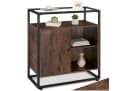 tectake Sideboard Kommode Industrial Style Braun/Schwarz Bild 3