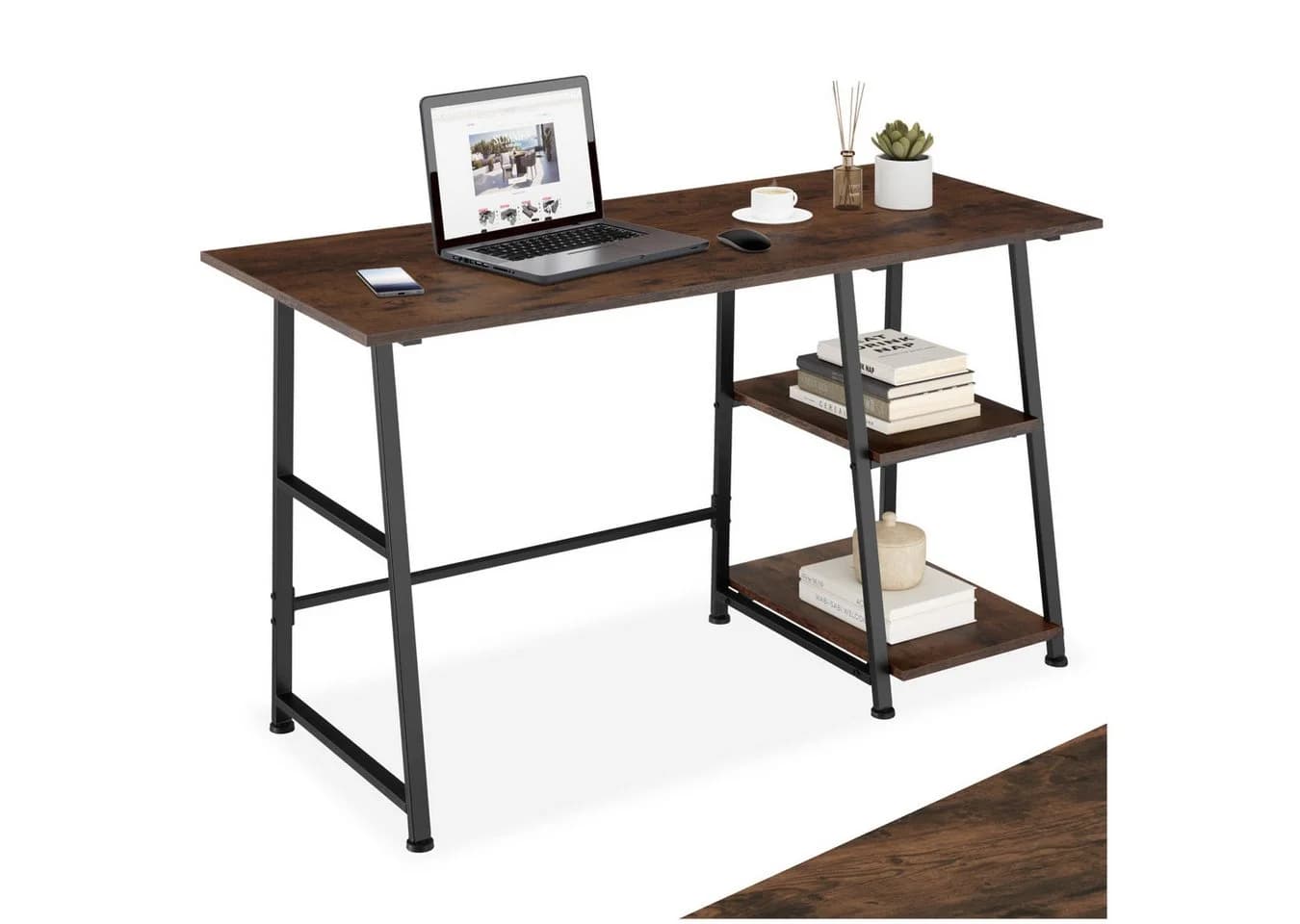 tectake Schreibtisch Paisley Industrial Style Rustikal - Bild 3