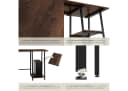 tectake Schreibtisch Paisley Industrial Style Rustikal Bild 5