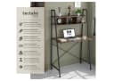 tectake Schreibtisch Exeter Industrial Style Rustikal Bild 1