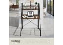 tectake Schreibtisch Exeter Industrial Style Rustikal Bild 3