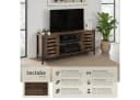 tectake Lowboard TV-Board Industrial Style Bild 2