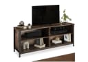 tectake Lowboard Sideboard Industrial Style Braun Stahl Bild 3